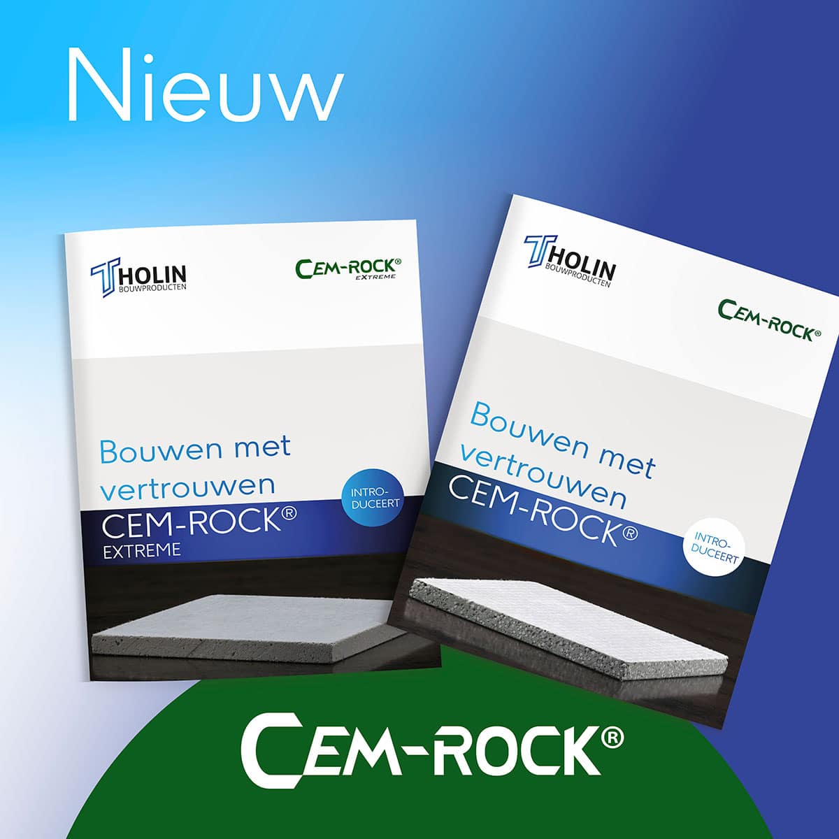 Cem-Rock: nieuw bij Tholin | Tholin bouwproducten