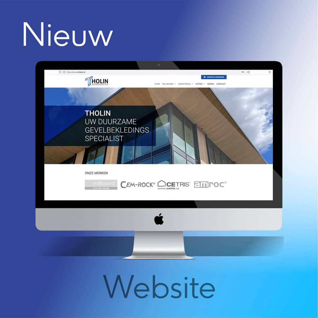 Nieuwe website | Tholin bouwproducten
