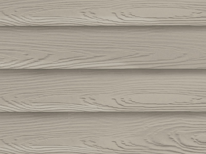 Shera gevelplank in de kleur naturel clay, geschikt voor een neutrale en tijdloze gevelafwerking.